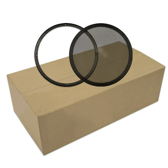 24 Goldwood Sound SG-M12 Heavy Duty Steel Mesh Snap On Woofer Grills for 12" Speakers