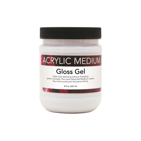 UPC: 0661670320609 | Art Advantage Acrylic Gel Medium 8oz Gloss