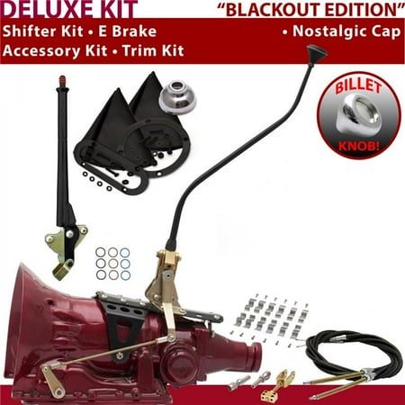 American Shifter PG Shifter Kit Black 23 in. Swan E Brake Cable Clamp Trim Kit for F6BE0
