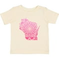 thumbnail image 3 of Inktastic Wisconsin Silhouette Mandala Boys or Girls Baby T-Shirt, 3 of 5