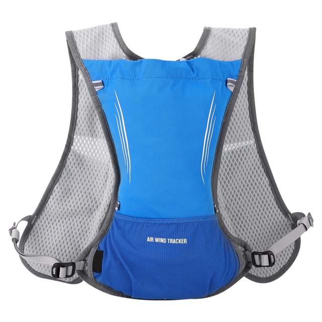 AONIJIE Mochila unisex con vejiga de agua para exteriores, bolsa de hombro para senderismo, ciclismo, camping (azul)