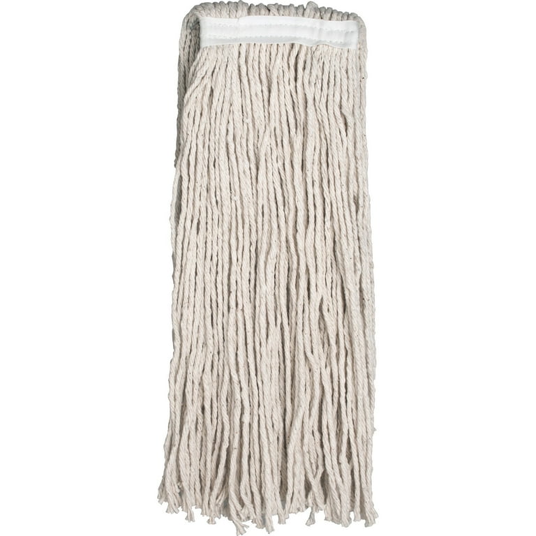 Genuine Joe Wood Handle Complete Wet Mop - 60 Genuine Joe Wood Handle Complete Wet Mop - 60