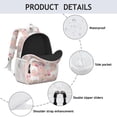 thumbnail image 4 of Great Pyrenees Dog and Flower Backpack for School,Cute School Bag,Schoolbag with Adjustable Shoulder Straps & Padded Back,15"x11.42"x5.5", 4 of 6
