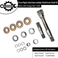 thumbnail image 3 of Intermediate Shaft, Front Axle Right Differential Rebuild Kit, Compatible with 2012-2021 Ram 1500, Complete Inner Shaft Repair Set | Replaces# 68257420AF 68257421AF 68257422AF 722N695BKA, 3 of 6