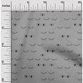 thumbnail image 2 of oneOone Cotton Silk Gray Fabric Eye Print Sewing Craft Projects Fabric Prints By Yard 42 Inch Wide, 2 of 4