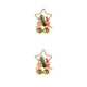 thumbnail image 3 of Injueey Colgante de Navidad, campana de estrella, colgante de pared, decoración impermeable, atmósferas de vacaciones, escaparate elegante, adorno de Type1 NO1 Injueey CBP443018, 3 of 5