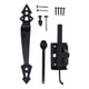 thumbnail image 2 of Cierre con forma de pulgar con cierre tipo pulgar National Hardware, resistente, negro, 2 of 4