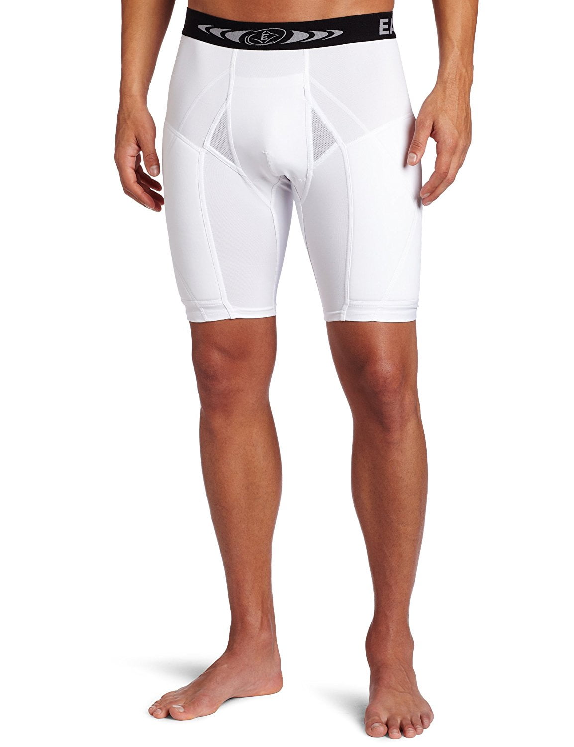 Extra Protective Sliding Short, White 