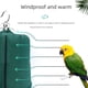 thumbnail image 2 of Cubierta de jaula de pájaros redonda, tela opaca para loros, variedad de jaulas de pájaros, tela de sombreado mejorada y cálida antiinterferencias, 2 of 4
