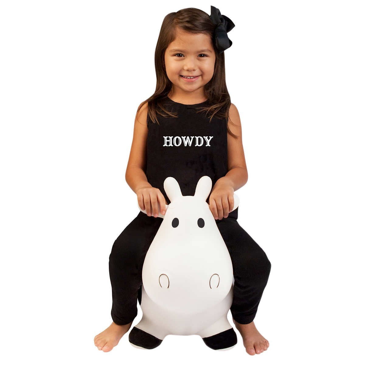 howdy bouncy rubber cow