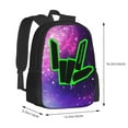thumbnail image 6 of Share The Love Backpack, Anime Travel Laptop Backpack, Casual Daypack For College School, Back To School Gift For Men & Women,Unisex Computer Bag Fits 15 Inch Notebook, 6 of 9