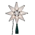 thumbnail image 2 of Estrella de 8 puntas de Kurt Adler con forma de árbol de Navidad, 20 cm, luz transparente, 2 of 3