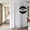 White, variant on Ceiling Mounted Room Divider Curtain Track Set with Blackout Drape - Extra Wide Flexible Partition for Bedroom Privacy, Includes 1 Gray Panel & White Rail, 8.3 ft Wide x 7 ft High