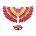 thumbnail image 3 of Conjunto de capa con alas de animales y pájaros para niños, disfraz de Cosplay con alas, ala de mariposa para carnaval, espectáculo de Navidad, fiesta Estilo E, 3 of 8