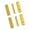 Gold, variant on Recessed Cabinet Door Pull Handle Flush Mount Drawer Handle Kitchen Cupboard Sliding Door Handles Furniture Hardware