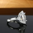 thumbnail image 2 of Oryn Jewelry 2.5 Ct Moissanite Ring - 14K White Gold Plated Modern Marquise Cut Engagement Ring - Fine Wedding Anniversary Jewelry - Causal Office Wear Ring, 2 of 4