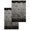 Grey, variant on Ombre Gray Geometric Kitchen Dish Towels for Drying Dishes Set of 2, Modern Abstract Art Waffle Weave Microfiber Hand Tea Bathroom Towels Quick Dry & Absorbent Towel 15.7x23.6