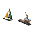 thumbnail image 5 of CarpNettore Iron Sailboat Ballet Dancer Sculpture Tabletop Ornament Feng Shui Decor Collection Decorative Figurine for Table Centerpiece Desk Bookshelf Ballerina Girls Statue Gift Desk Figurine, 5 of 8
