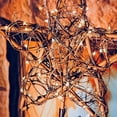 thumbnail image 3 of Decoración de árbol de Navidad Ornativity Ratán con luces LED, 3 of 6