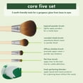 thumbnail image 5 of EcoTools Core Five Makeup Brush and Makeup Sponge Kit, 5 Piece Set, 5 of 12