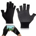 thumbnail image 1 of Guantes de Ciclismo Naiovety antideslizantes para hombres y mujeres Negro tipo 1, 1 of 6