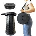 thumbnail image 4 of Tabouret de Camping Portable Télescopique Pliant Réglable Rétractable Télescopique Tabouret Pliable pour Adultes Camping Extérieur Pêche Randonnée Concerts Parcs à Thème Jardinage File d'Attente Voyage BBQ (O, 4 of 6