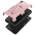 thumbnail image 7 of SPY CASE Case for TCL 30Z / TCL 30 LE Case with Tempered Glass Screen Protector Hybrid Cover with Kickstand Phone Belt Clip Holster - Rose Gold, 7 of 7