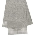 thumbnail image 2 of SARO LIFESTYLE Collection Sevan Couverture Design Classique, 50 Pouces x 60 Pouces, Gris, 2 of 4