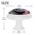 thumbnail image 3 of 4 Pcs Jellyfish Knobs for Kitchen Cabinet Cupboard Dresser Bookcase Drawer Pulls Handles Round Home Decor, 3 of 5