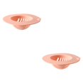 thumbnail image 1 of sweethay Tapón para fregadero de cocina, recogedor de pelo para baño, ducha Flexible, filtro antibloqueo, cubierta de drenaje de suelo Rosado 2piezas sweethay CBP139782, 1 of 6