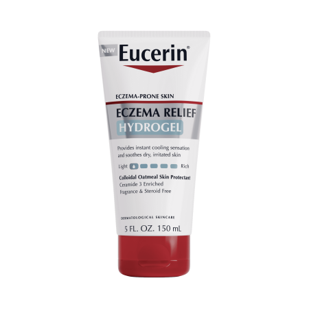 Eucerin Eczema Relief Hydrogel, Fragrance Free, Steroid Free, 5 oz Tube