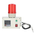 thumbnail image 2 of Controlador de advertencia de temperatura, alarma del sensor de temperatura intermitente alarma de temperatura intermitente alarma de temperatura construcción robusta, 2 of 8