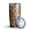 Brown Highland Cow, variant on 20oz Tumblers White Highland Cow Flower Pattern Stainless Steel Vacuum Insulated Double Wall Travel Tumbler Cups Mug with Lid and Straw,Cleaning Brush for Cold & Hot Drinks
