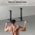 thumbnail image 2 of Ceiling Mounted Pull Up Bar Chin Up Bar Home Gym Strength Training, 2 of 9
