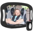 thumbnail image 1 of Espejo de coche Yogo Baby con luz LED de control remoto, 1 of 4
