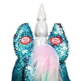 thumbnail image 3 of Lentejuela de peluche con forma de unicornio, diseño de caballo, hollyhome, con sonido, 91 cm, 3 of 9