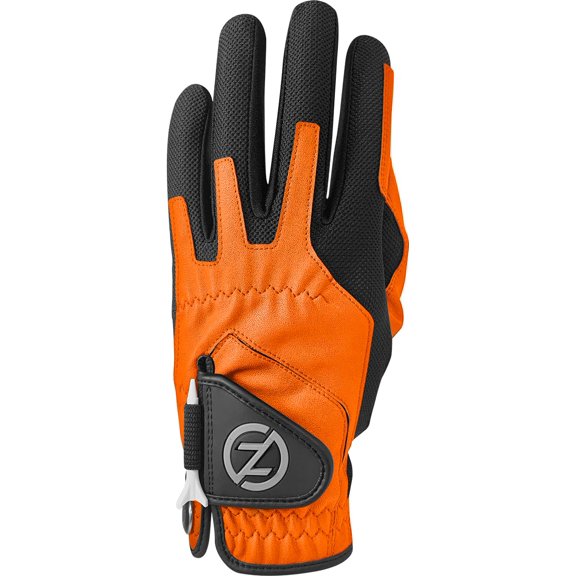 Guante de golf Zero Friction para hombre, mano izquierda, talla única, naranja
