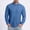 Blue, variant on Mens Shirts Linen Shirts Guide Big And Tall Tshirt Long Sleeve Collared Silver Athletic Shirts for Men,XXXL