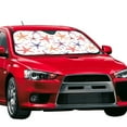 thumbnail image 2 of Bingfone Starfish 1 Car Windshield Sun Shade Protector Keep Your Vehicle Cool Sun Shield Visor Cover Foldable for Car Truck SUV-Small, 2 of 8