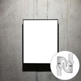 thumbnail image 2 of 4pcs Photo Hanger Convenient Picture Rail Hanger Mirror Photo Frame Picture Hanger Hanging Hooks, 2 of 4