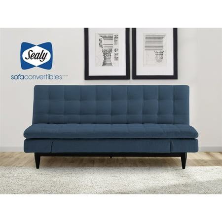 Sealy Montreal Transitional Convertible Sofa With Microfiber