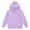 Purple, variant on Boys Girls Long Sleeve Hoodie Tops Casual Long Sleeve Pullover With Pockets, Thick Winter Warm Jacket Leisure For ,Size:2-3 Years