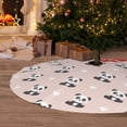 thumbnail image 6 of Sikiie Cute Panda 30-48 inches {designName} Print Christmas Tree Skirt Snowman Xmas Tree Skirt with Edge Christmas Decorations for Holiday Party36", 6 of 7