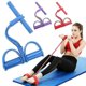 thumbnail image 3 of Body Yoga Fitness Abdominal Rally Pedal Puller Sit-up Trainer Pull Rope Latex, 3 of 5