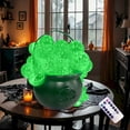 thumbnail image 7 of Qiweii Witch Cauldron, Luminous Halloween Jar Pot Decor, Spell Book Party Prop, Witchcraft Themed Centerpiece for Halloween Party Indoor Decor, 7 of 7