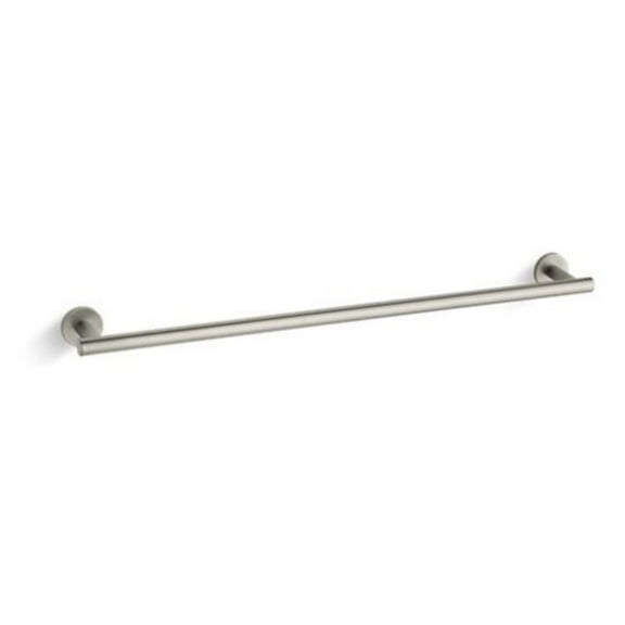 KOHLER K-14451-BN Stillness 24-Inch Bathroom Towel Bar, Vibrant Brushed Nickel