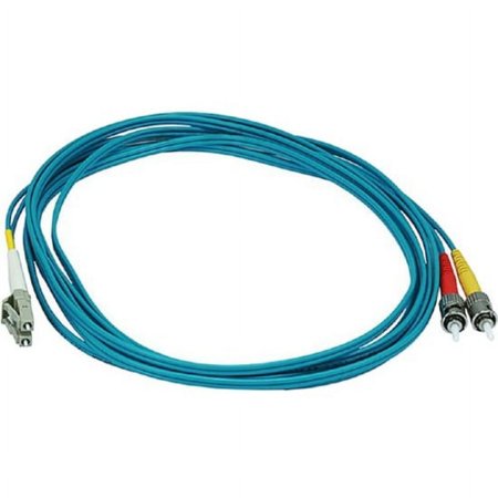 UPC: 0844660063971 | Monoprice 10Gb Fiber Optic Cable  LC/ST  Multi Mode  Duplex  3 Meter (50/125 Type)  Aqua
