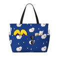 thumbnail image 1 of Fotbe Moon Lamb Bolsa de Viaje para Playa - Resistente al Agua, Bolsa Tote de Gran Capacidad y Ligera con 7 Bolsillos para Mujeres y Hombres, 1 of 7