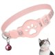 thumbnail image 1 of Methold Localizador GPS para gatos, sistema dual, resistente al agua, larga duración de la batería, compatible con perros y gatos. Suministros para gatos Rosa + Blanco Sistema dual, 1 of 6
