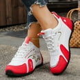 thumbnail image 2 of Womens High Top Fashion Sneakers Trail Running Shoes Casual Leather Cross Trainning Jogging Basketball Shoes, 2 of 6